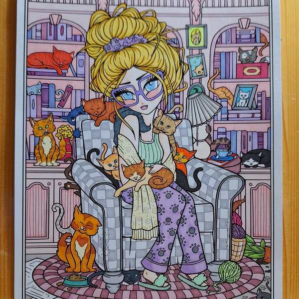 PDF DIGITAL Printable Coloring Book Fairy Tale Princesses & Storybook ...