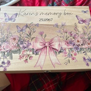 Karen added a photo of their purchase