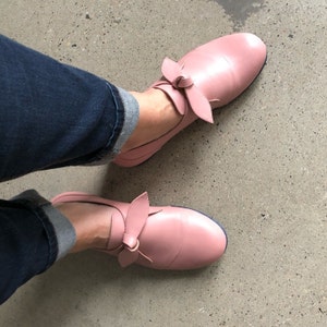 Mary Janes women/'s leather shoes in gray wide ADIKILAV