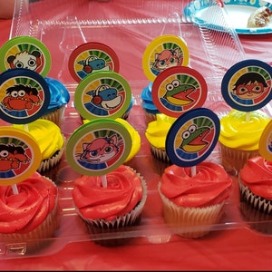 12pc Ryan's World Cupcake Toppers | Etsy