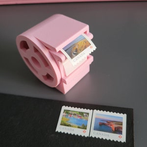Zambt Stamp Roll Holder Dispenser for A Roll of 100 Stamps