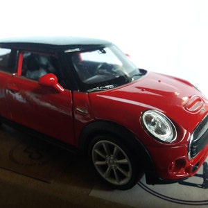 Mini Cooper New Mini Hatch, 1/38 Scale Model Car, Diecast Car