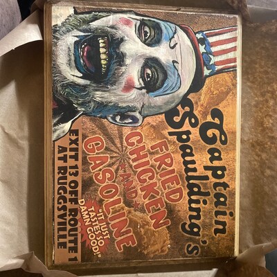 Captain Spaulding House Of 1000 Corpses Devil S Rejects Wood Sign
