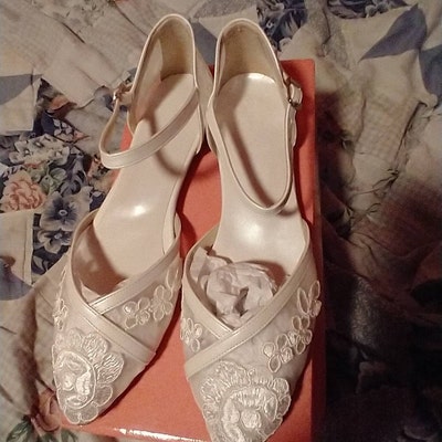 platform heels for bride