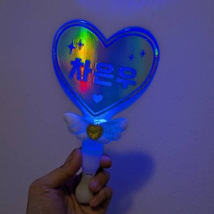 Heart KPOP LIGHT Stick | Personalized LED Sticks | Wedding