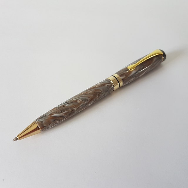 DIYKITSMALL, Gold Elegance Pen Kits, Woodturning kits (10 Pack