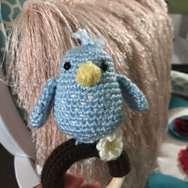 Amigurumi Bird Baby Rattle Crochet Pattern – 5 Languages (PDF Pattern ...