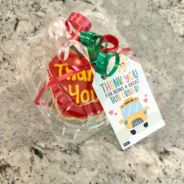 Thank You for Being a Great BUS DRIVER, School Bus Driver Appreciation ...