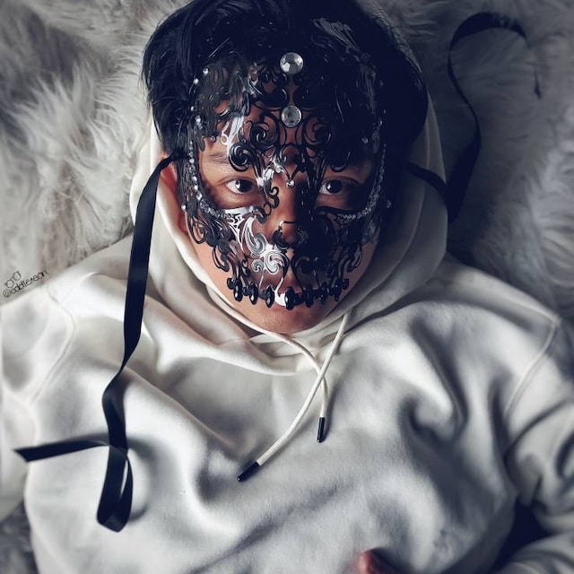 Mens Skull Mask Skull Masquerade Mask Metal Skull for Men Etsy