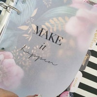 Planner Quotes or Printable Dashboards Planner Accessories, 14 Minimal ...