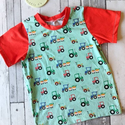 JELLY Girl Boy T Shirt Sewing Pattern Pdf, Short and Long Sleeves, Girl ...