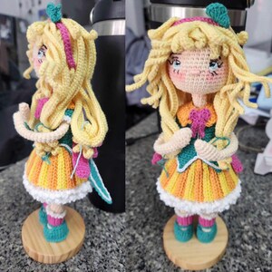 Amigurumi Nene Doll Crochet Pattern: Project Sekai (PDF Pattern