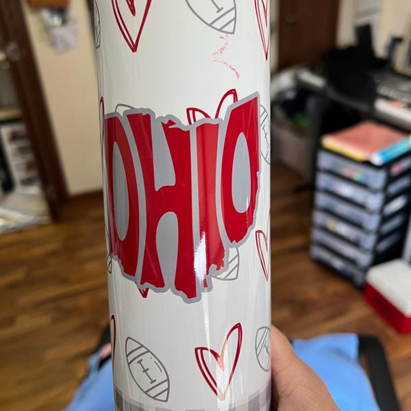 20oz Ohio State Sublimation Tumbler Design - Etsy