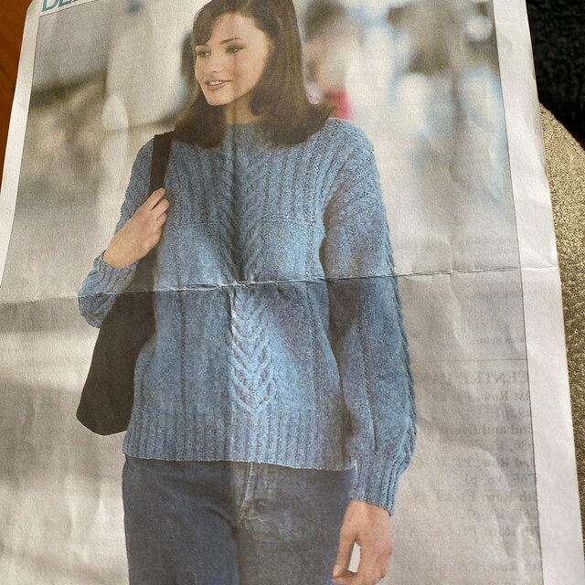 【新品未使用】NKNIT pattern pullover sweater 3079000627057477_01_9759w.jpeg