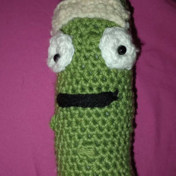 Pickle Rick Pattern Pickle Rick Crochet Pattern - Etsy