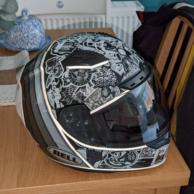 Adesivi Riflettenti Quadrati (XL) Per Moto E Cargo Bike In Vinile - Veloviz - Foto 6