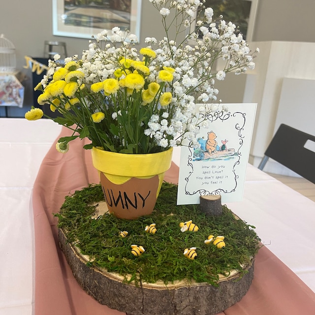 Classic Winnie the Pooh Quotes Baby Shower Centerpiece – WeeCutes