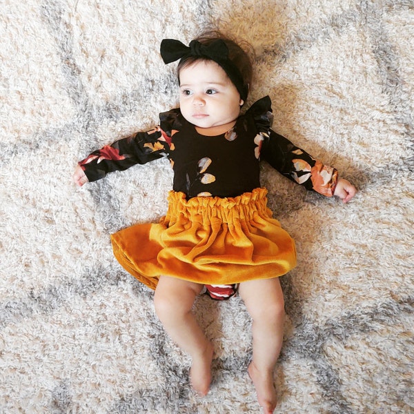 Girls Leopard Print Shirred Dress