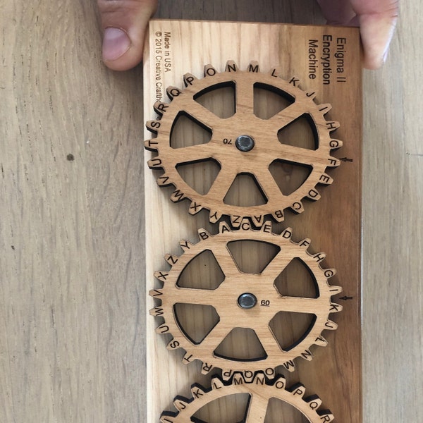 Enigma II Encryption Machine, Secret Decoder, Code Machine, Cipher ...