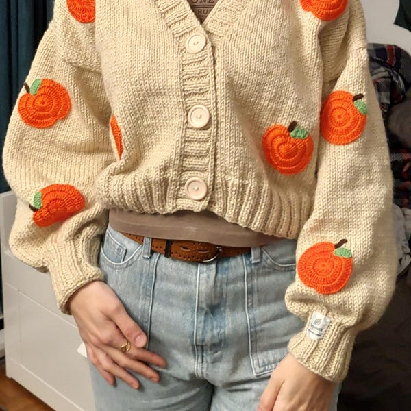 She Loves You Daisy Cardigan