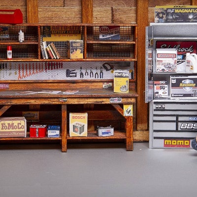 10 Printable Tools Boxes 1/10 1/12 Scale Garage Diorama - Etsy