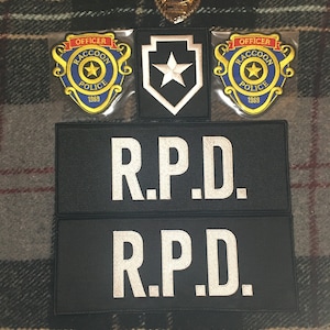 S.T.A.R.S. Raccoon City R.P.D. Metal Costume/cosplay Pin Badge (45mm X