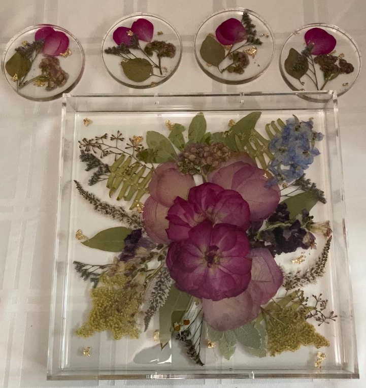 Preserved flowers from Jessica's etsy review