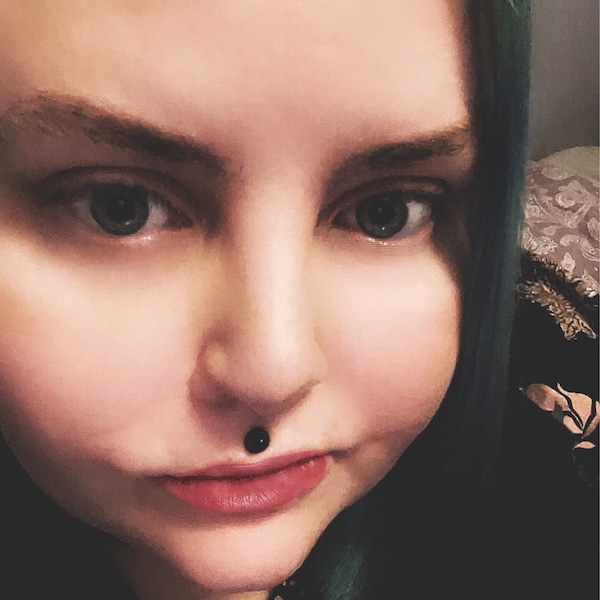 Custom Handmade Delrin Labret Round Disk With Choice of Length for ...