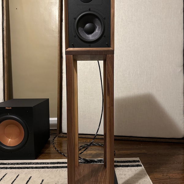 Speaker Stands / Hf4’s / Completely Customizable / Solid Hardwood ...