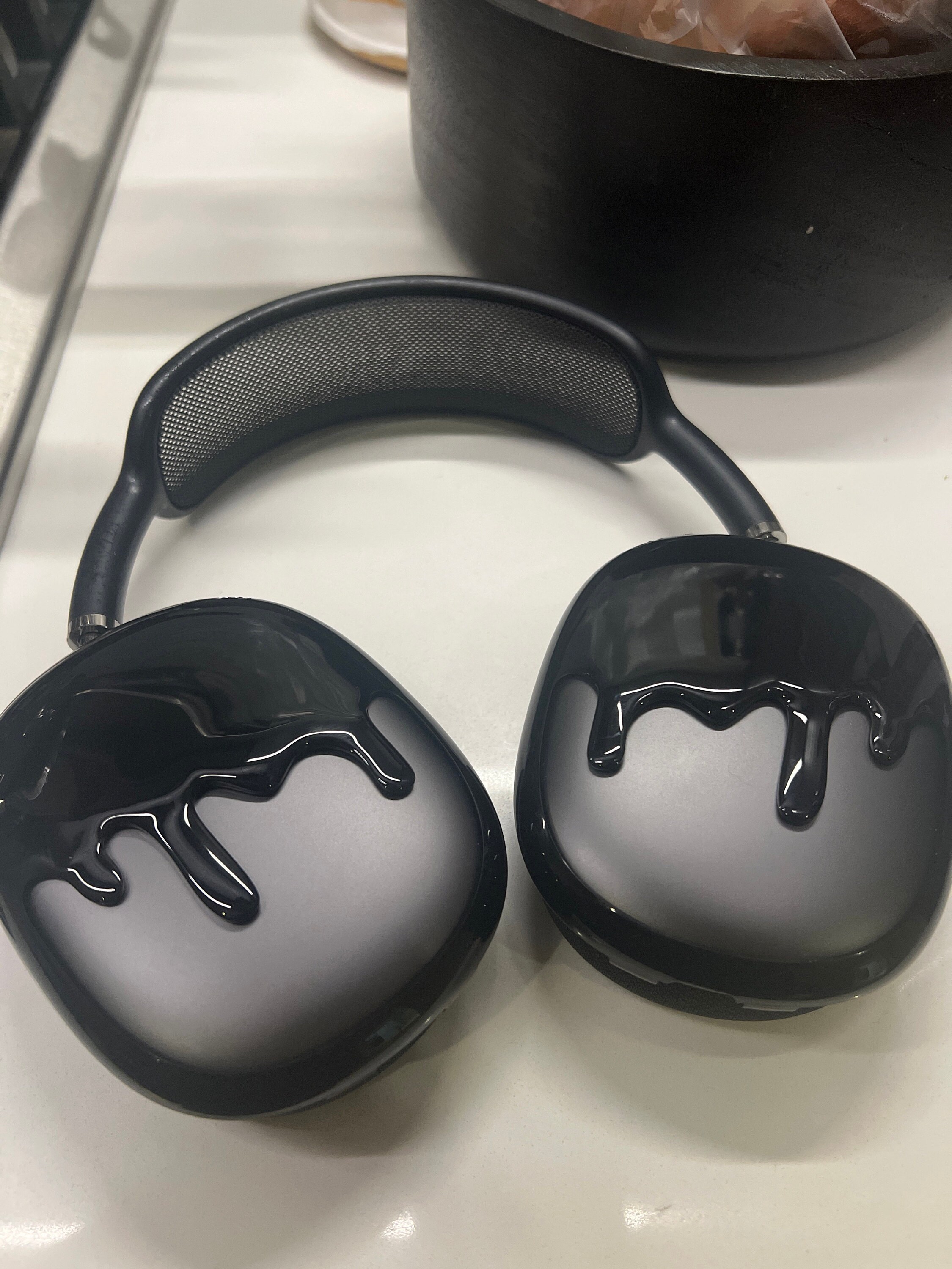 Drip Frames for AirPods Max (Jet Black)