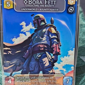 yu gi oh deck kaiba Star Wars Unlimited - Spark of Rebellion - Boba Fett (Legendary) main image 1