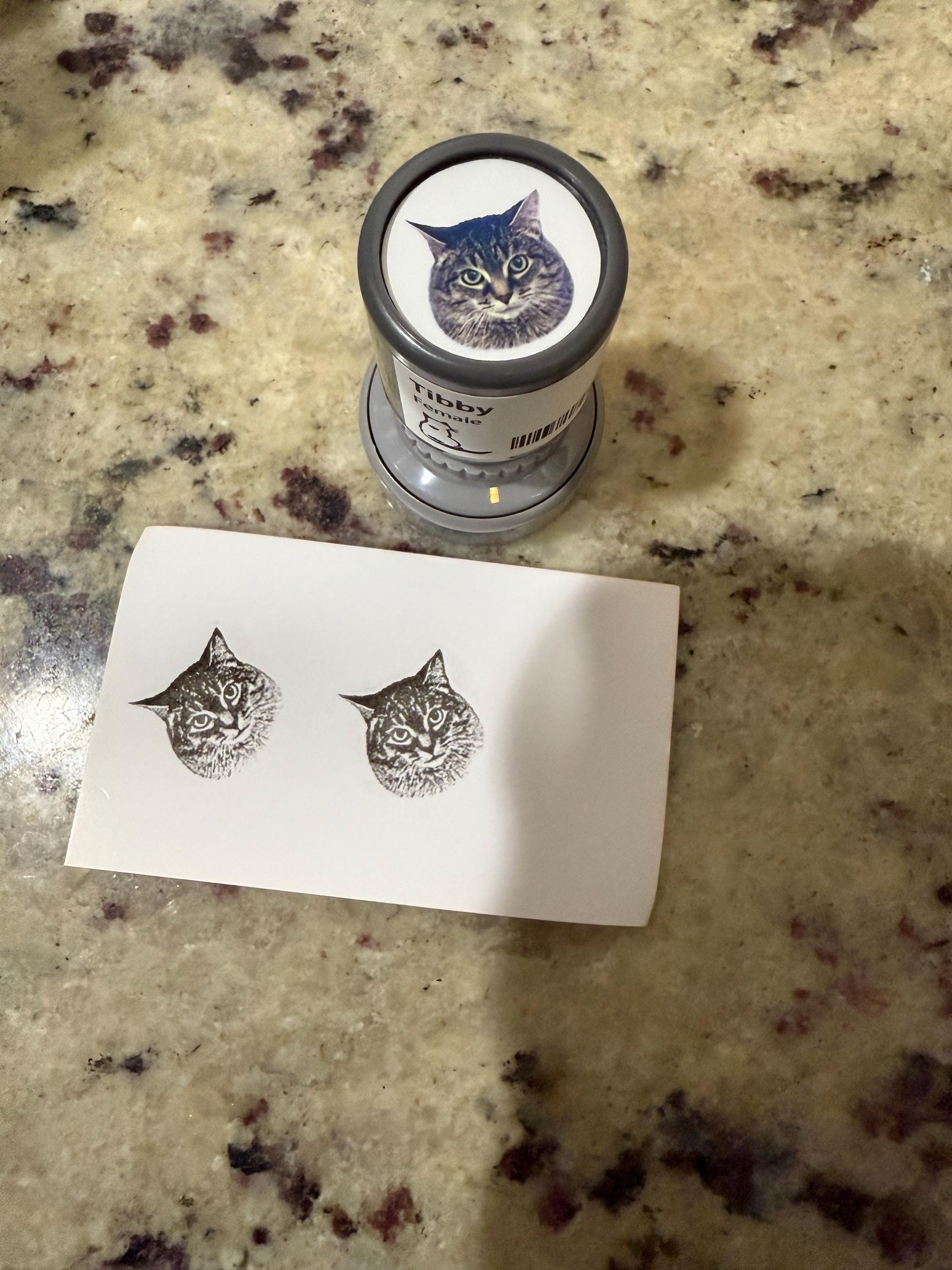 Custom Pet Stamp, Cute Pet Image Stamp,Personalized Cat&Dog Stamps, Royal Pet Face Stamp,Pet Memorial Gift