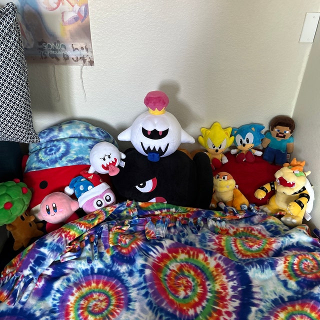 Custom Plush King boo Black Etsy