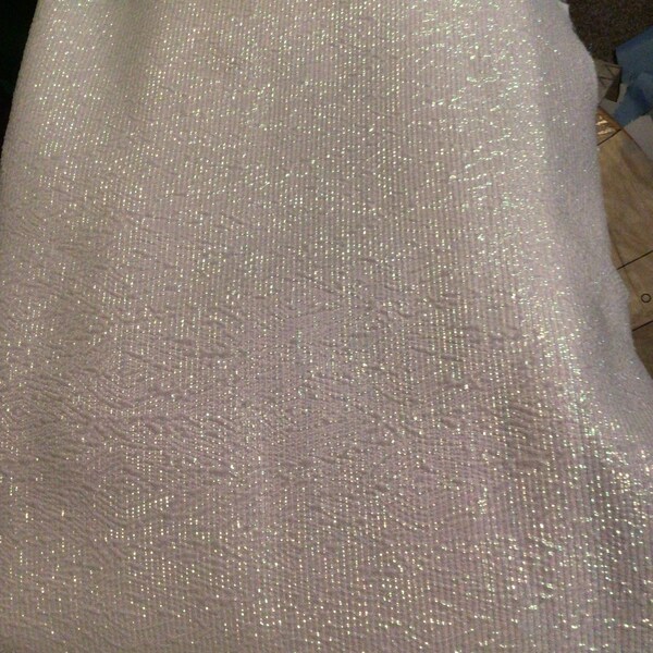 Pink Gold Brocade Blouse Material