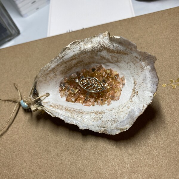Mermaid and Seashell Oyster Shell Gift for Her, Wedding, Engagement ...