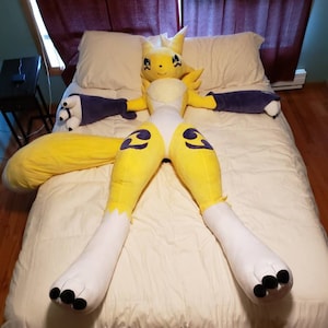 Renamon Custom Made Plush 79" - Etsy Israel