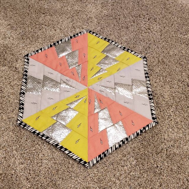 Lightning Bolt Quilt Block Pattern Etsy