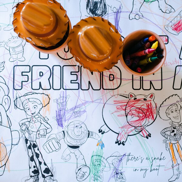 Huge Mickey Coloring Poster for Kids, Adults great for Family Time ...