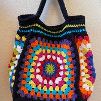 Granny Bag, Crochet Pattern, Instant Download, Crochet Ideas, Easy ...