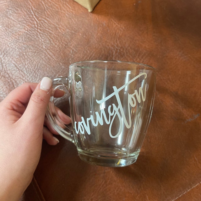 HELLO FALL  Clear Glass Mug – Fancy Plans Co