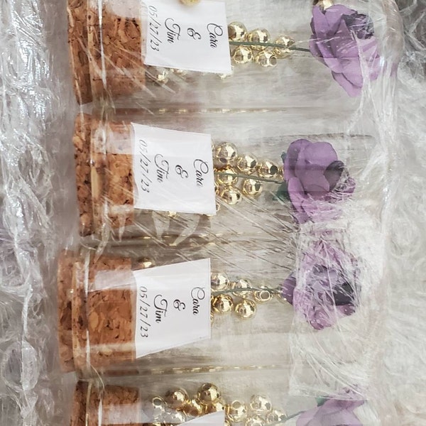 Beauty and the Beast Mini Glass Wedding Favors for Guests, Wedding ...
