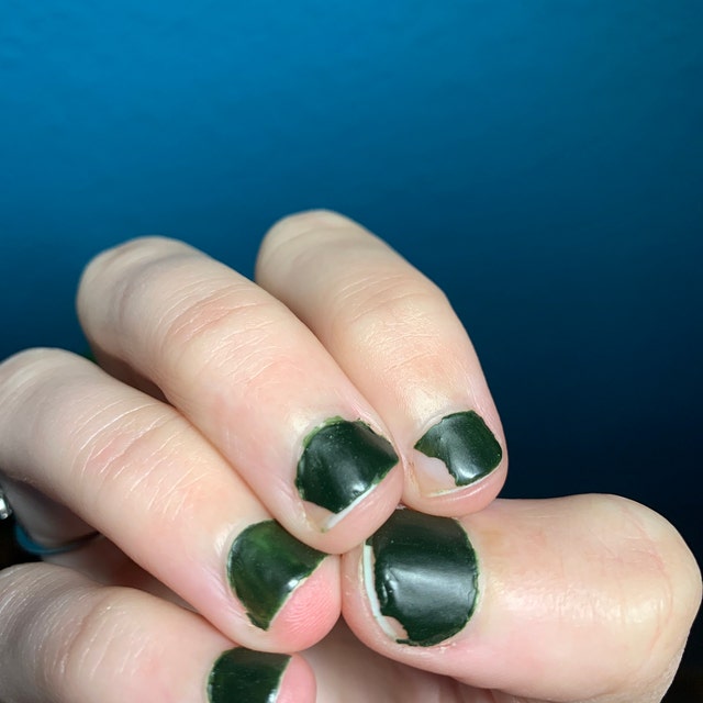 Huntress, Matte Emerald Green Nail Polish: Vegan Cruelty-free Hunter Green  - Etsy