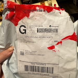 Serena added a photo of their purchase