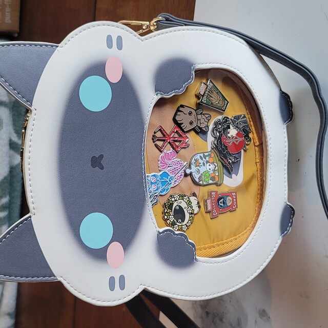 V1.0 Cat Ita Bags 1 Free Enamel Pin 1 Sticker Set Kawaii Design