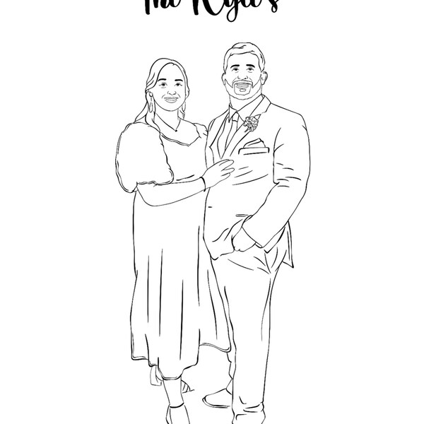 Personalized Photo Coloring Pages, Custom Coloring Page, Party Activity ...