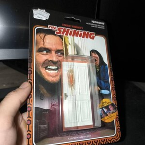 The Shining - Here's Johnny! the Bathroom Door Split With an Axe