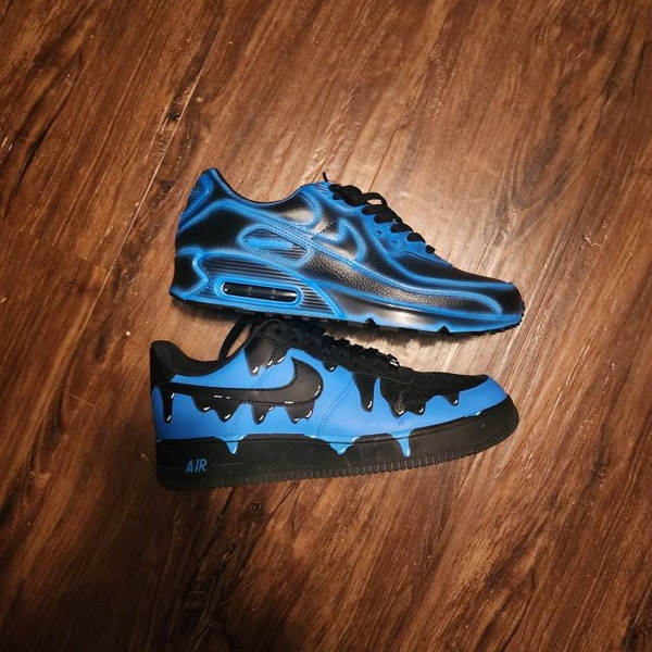 custom painted air max