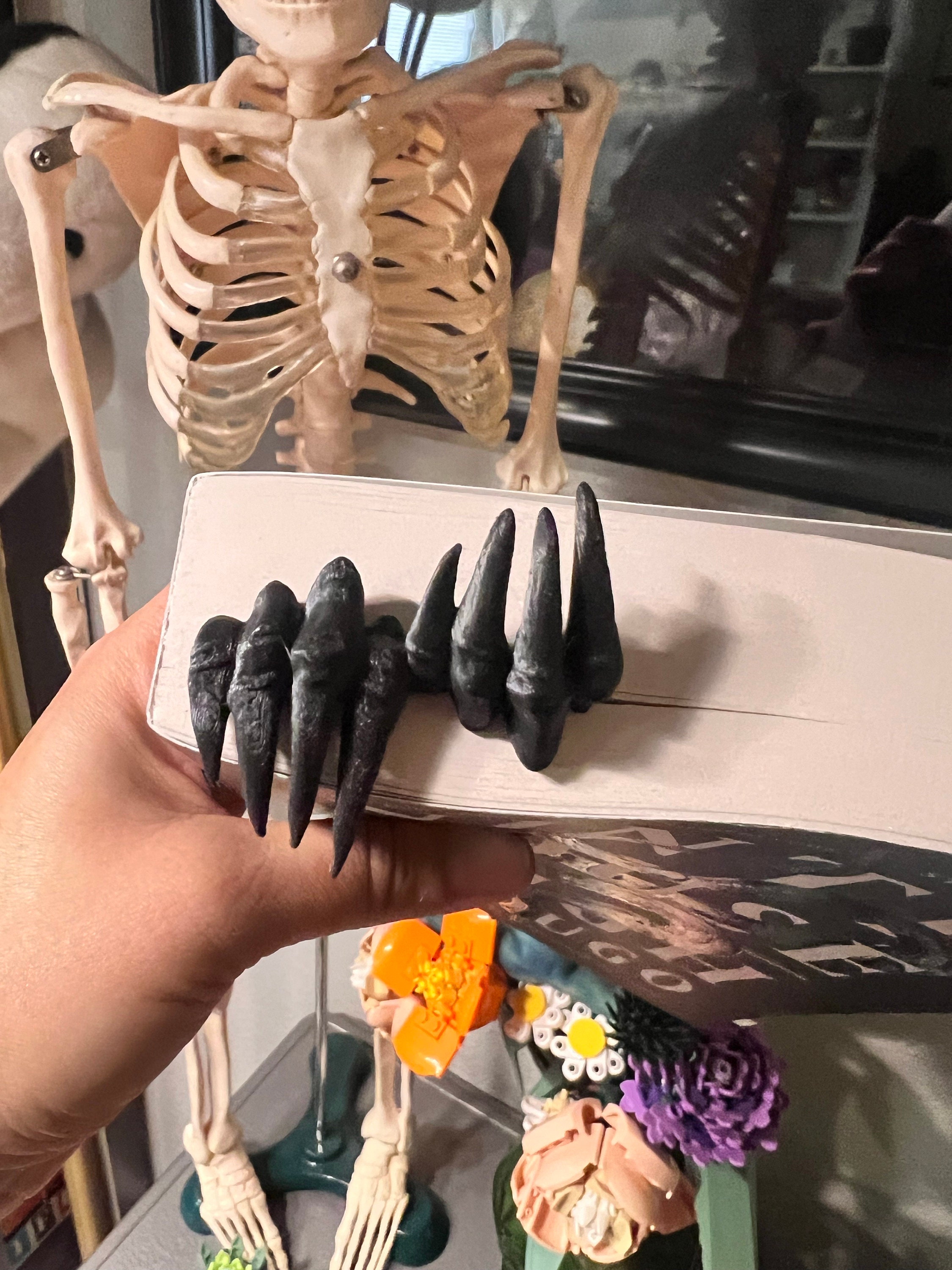 Scary Claws Bookmark