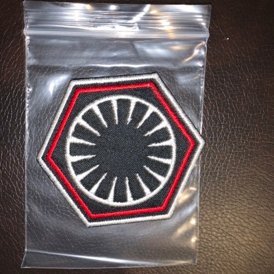 First Order White, Red and Black Uniform Patch Star Wars: the Force ...