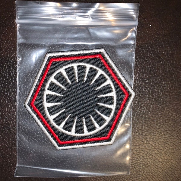 First Order White, Red and Black Uniform Patch - Star Wars: the Force ...